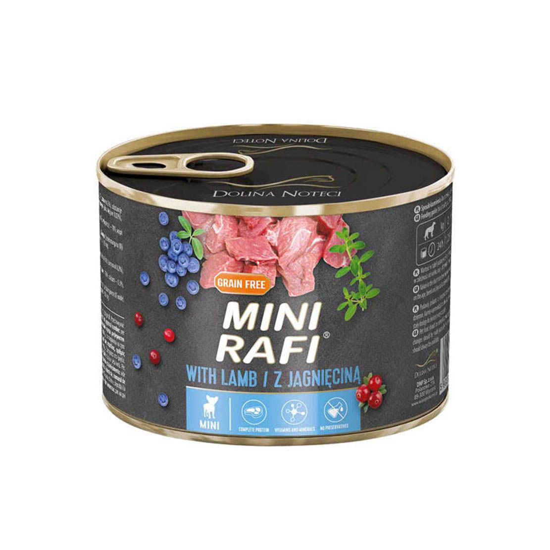 Rafi Adult Mini GF Paté with Lamb 185 g