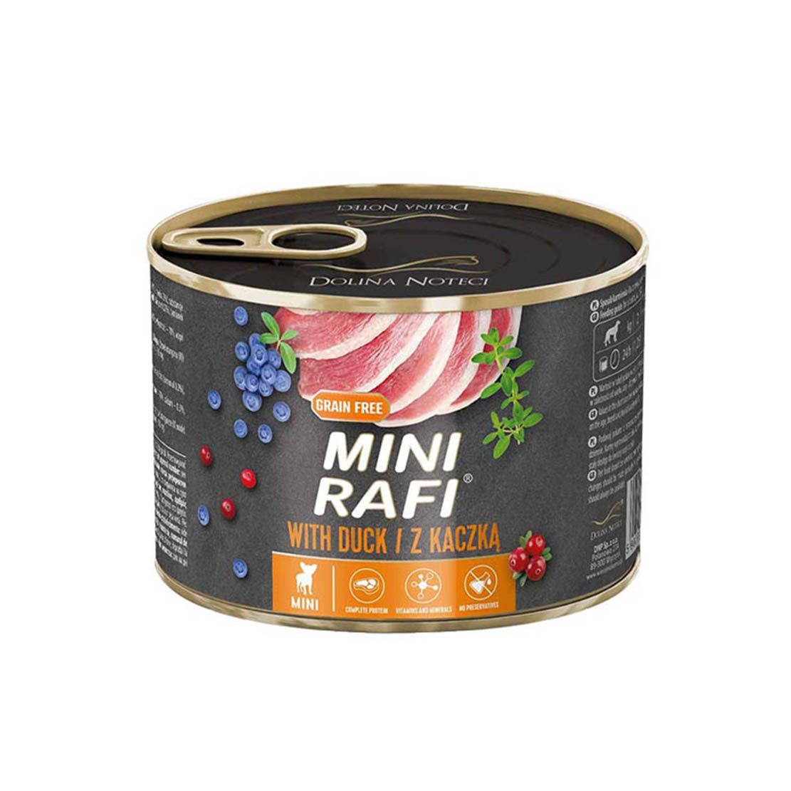 Rafi Adult Mini GF Paté with Duck 185 g