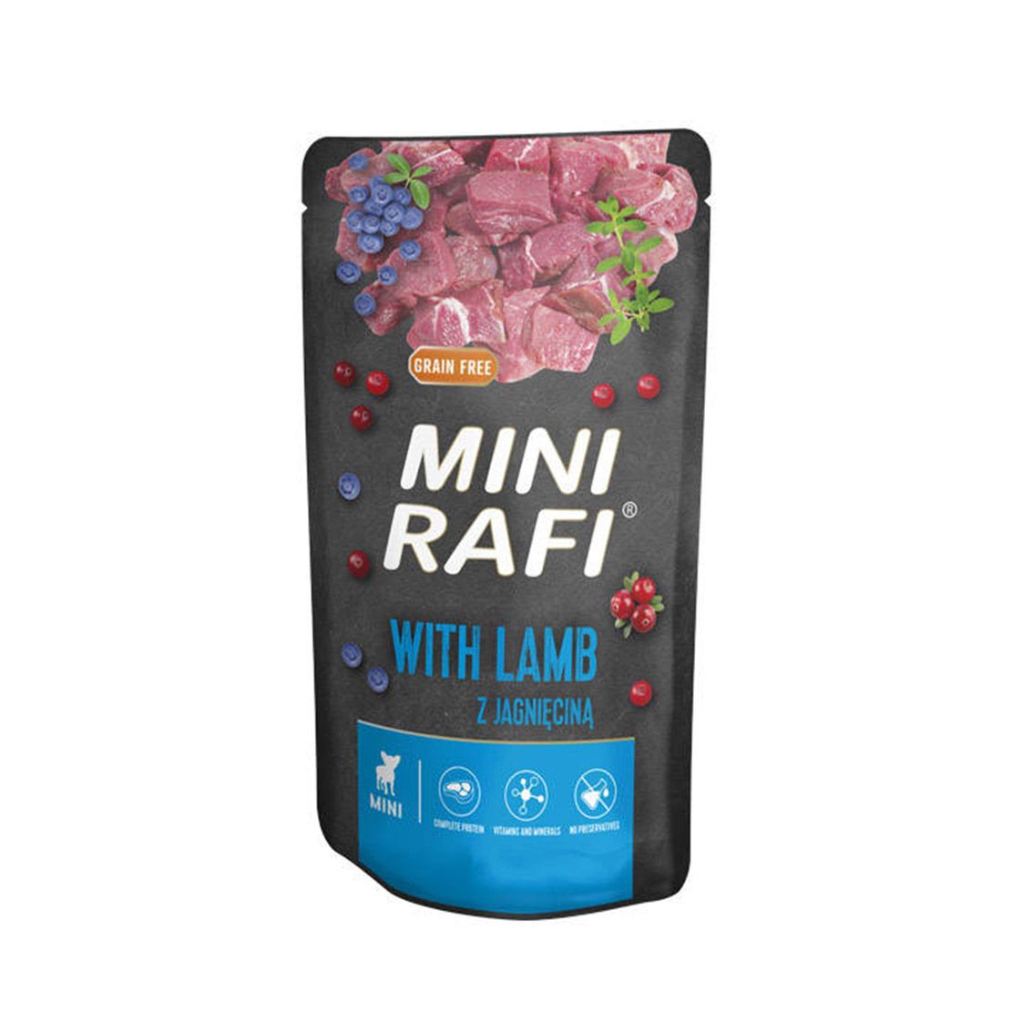 Rafi Adult Mini GF with Lamb 150 g
