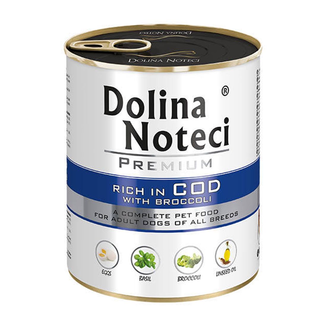 Dolina Noteci Premium Rich In Cod with Broccoli 800 g
