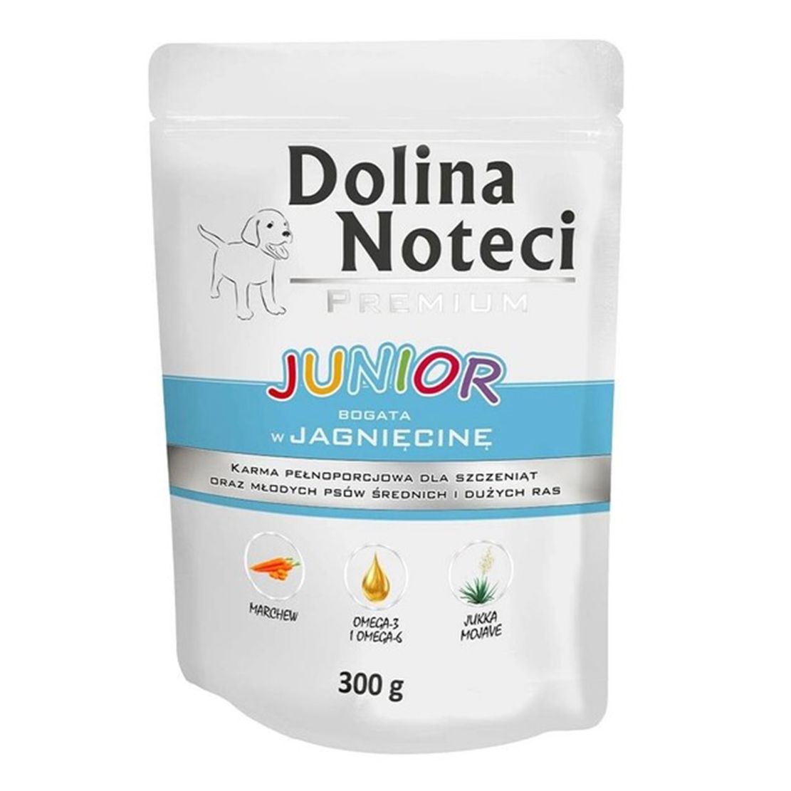 Dolina Noteci Premium Junior Rich In Lamb 300 g
