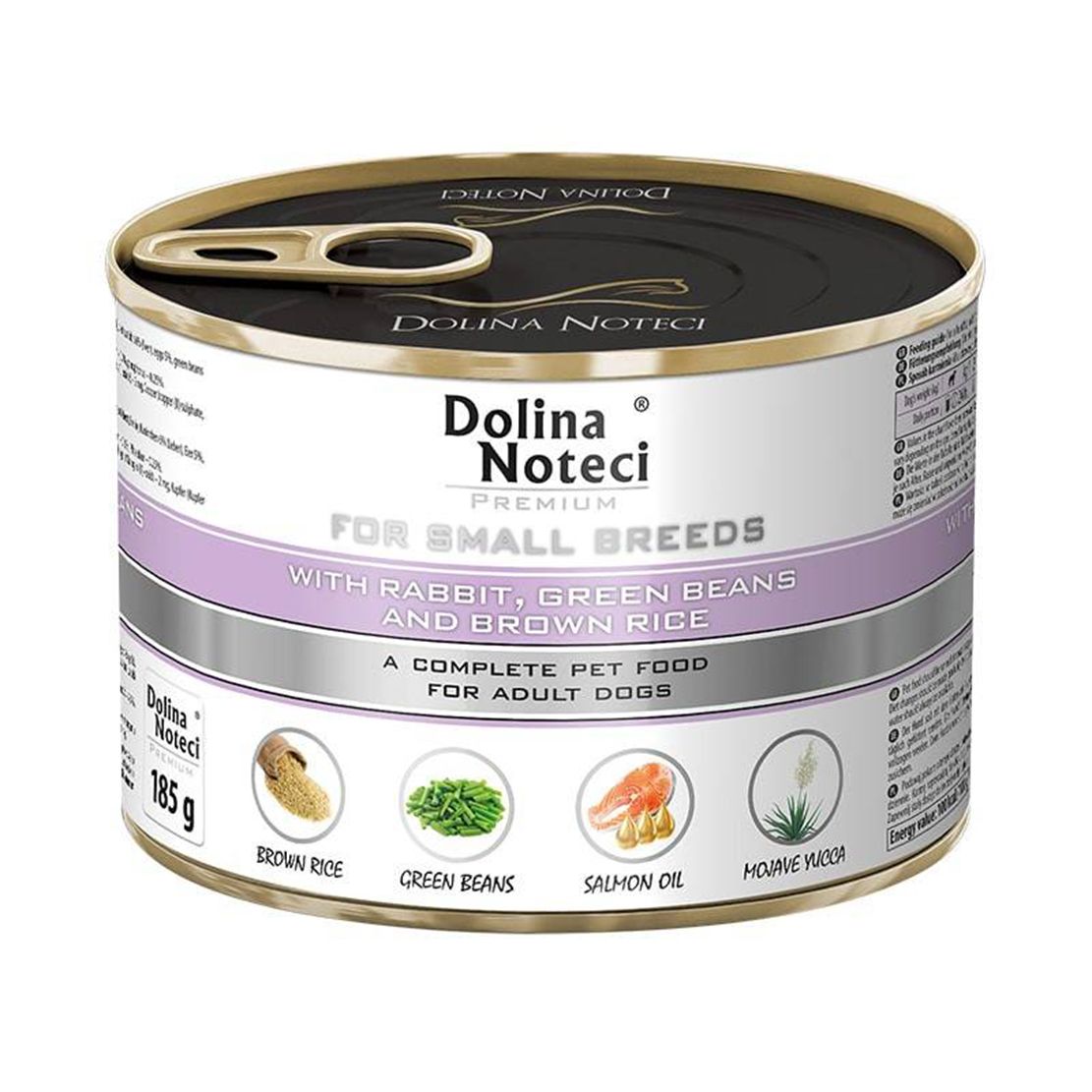 Dolina Noteci Premium Small Breed with Rabbit, Green Beans and Brown Rice 185 g