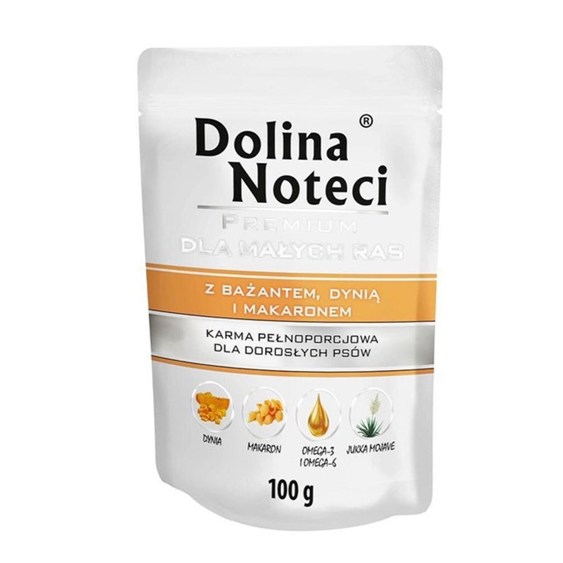 Dolina Noteci Premium Small Breed with Pheasant, Pumpkin and Pasta 100 g