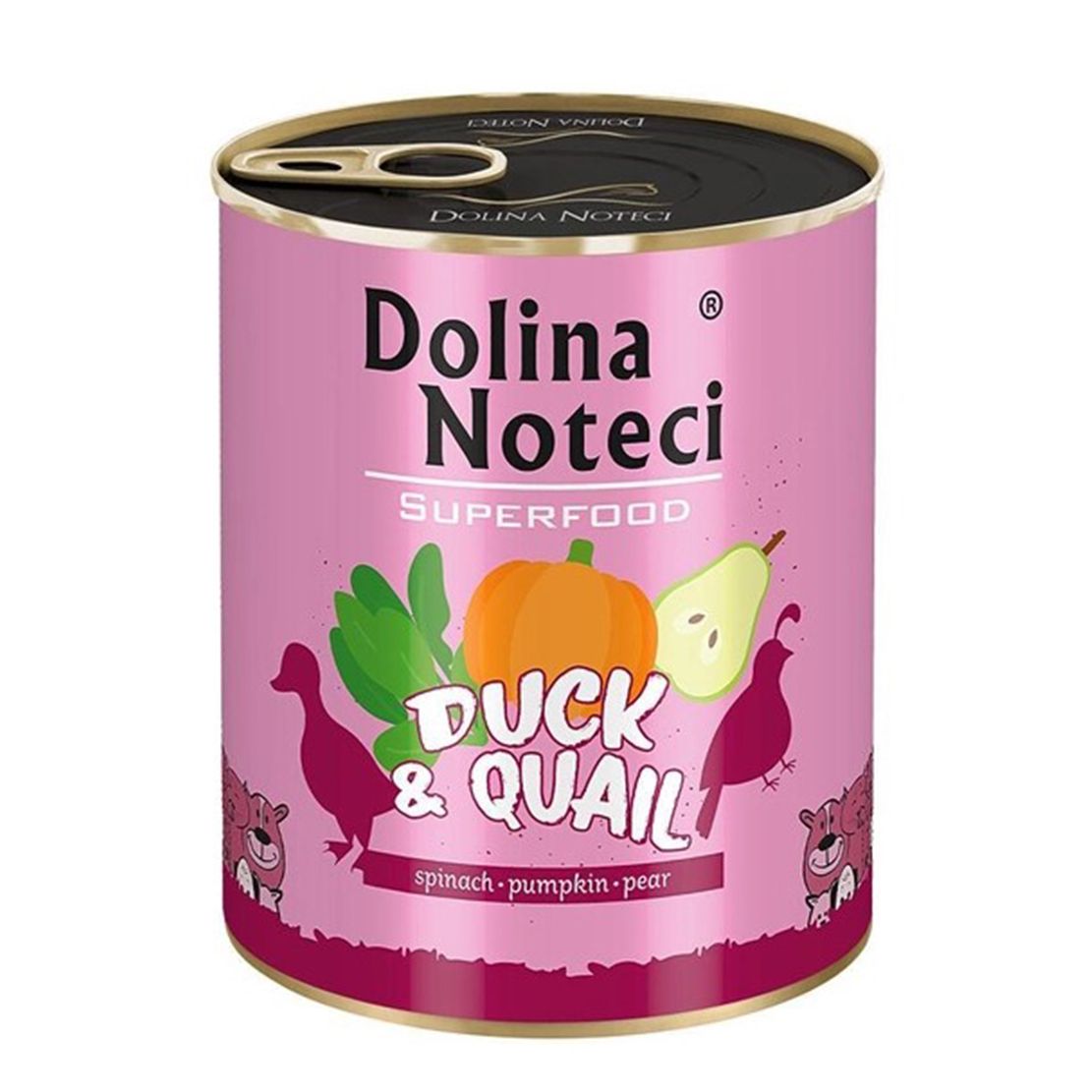 Dolina Noteci Superfood Patka & Prepelica 800 g
