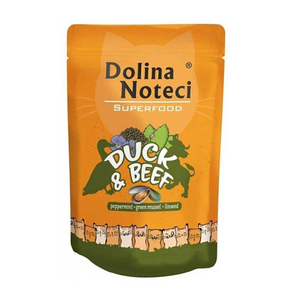 Dolina Noteci Superfood Cat Duck & Beef 85 g