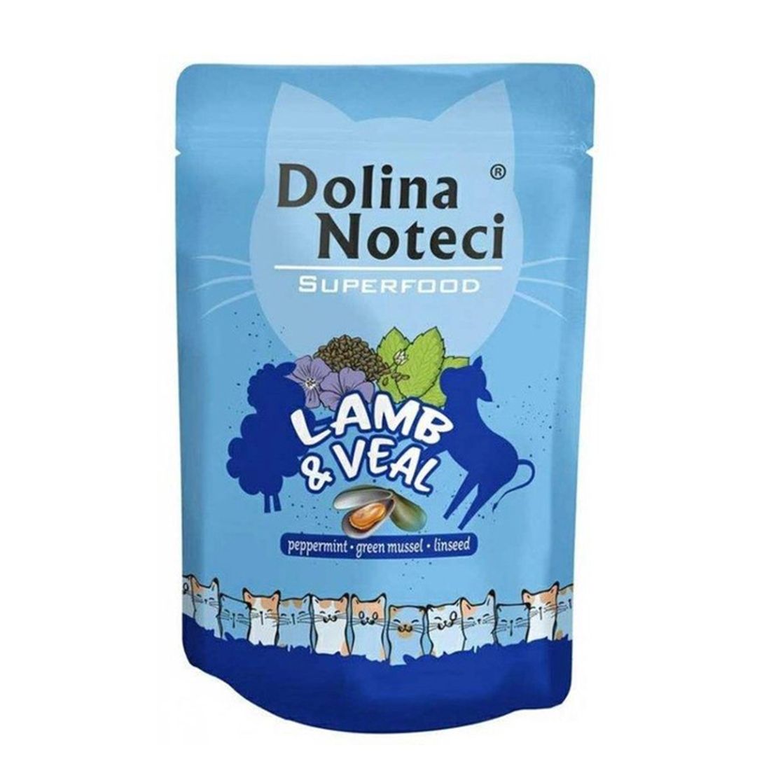 Dolina Noteci Superfood Cat Lamb & Veal 85 g
