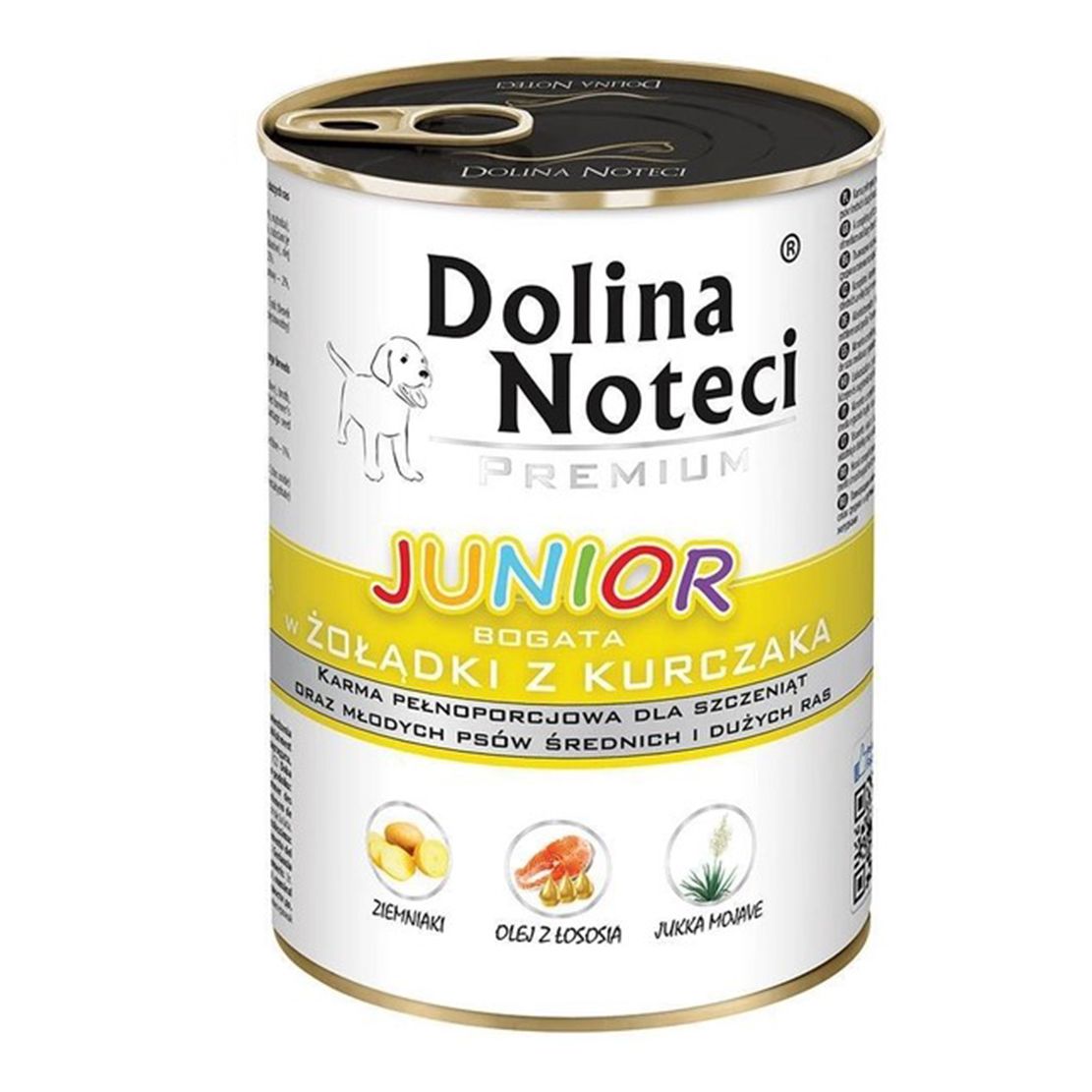 Dolina Noteci Premium Junior Rich in Chicken Gizzards 400 g