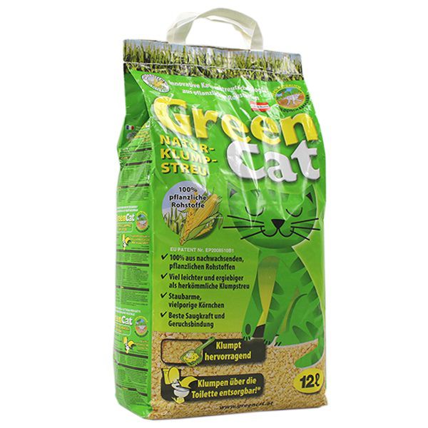 Podloga za mačke Green Cat 12L