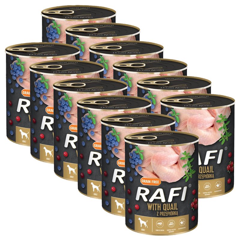 Rafi Adult GF Paté with Quail 12 x 800 g