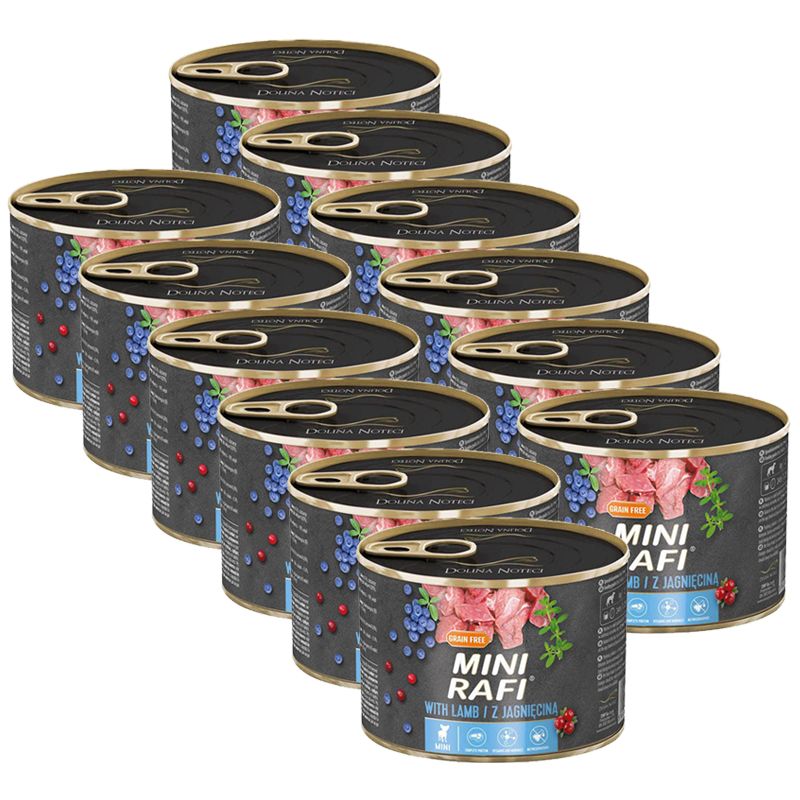 Rafi Adult Mini GF Paté with Lamb 12 x 185 g