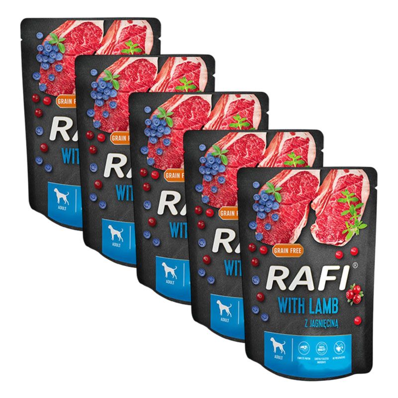 Rafi Adult GF Paté with Lamb 5 x 500 g