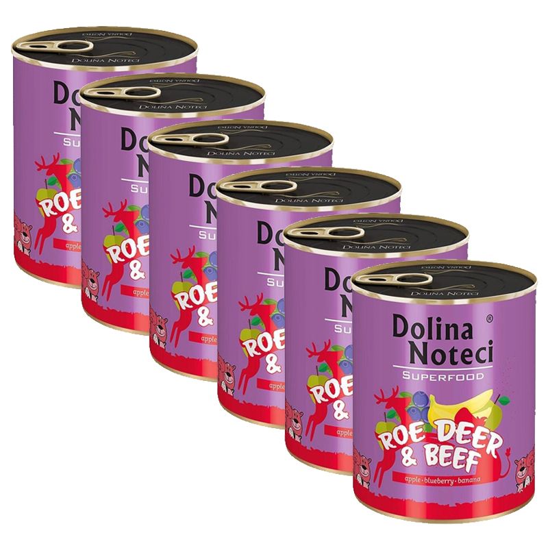 Dolina Noteci Superfood Srna & Govedina 6 x 800 g