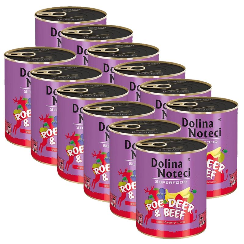 Dolina Noteci Superfood Srna & Govedina 12 x 800 g