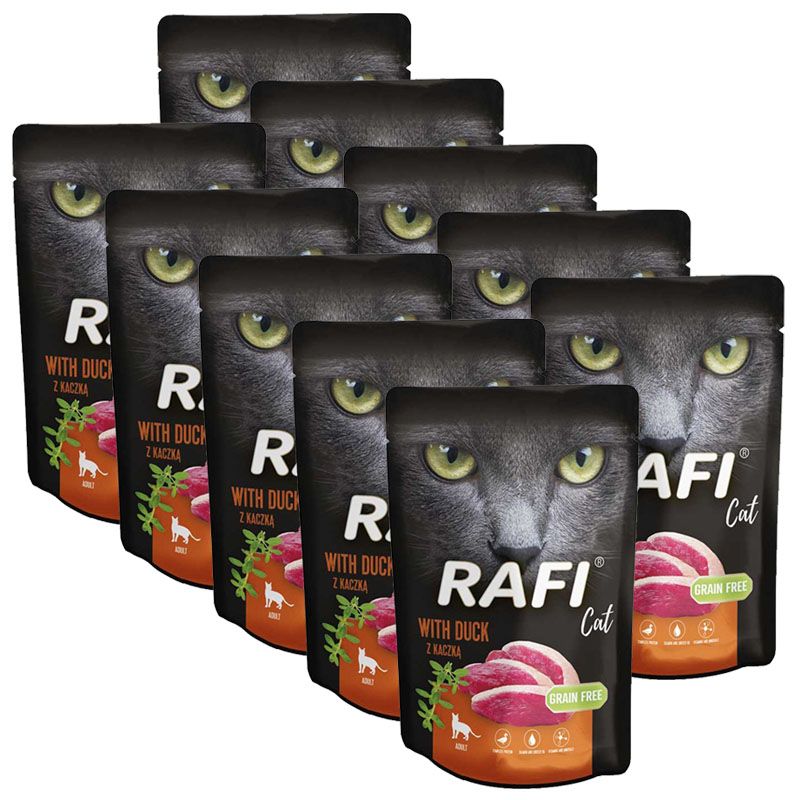 Rafi Cat Adult Paté with Duck 10 x 100 g