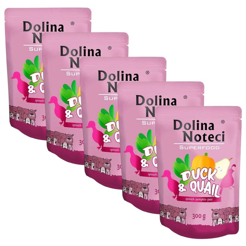 Dolina Noteci Superfood Patka & Prepelica 5 x 300 g
