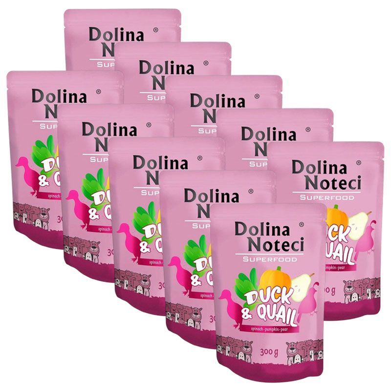 Dolina Noteci Superfood Patka & Prepelica 10 x 300 g
