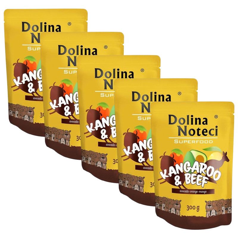 Dolina Noteci Superfood Klokan & Govedina 5 x 300 g