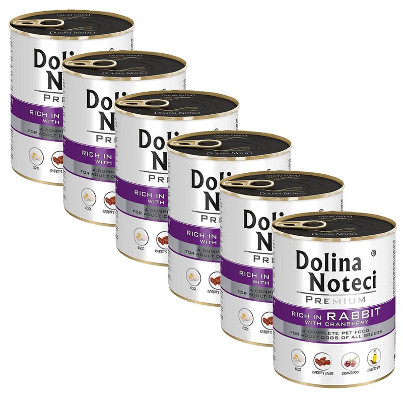 Dolina Noteci Premium Rich In Rabbit with Cranberry 6 x 800 g