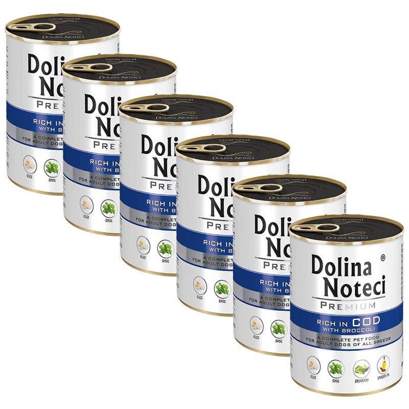 Dolina Noteci Premium Rich In Cod with Broccoli 6 x 400 g