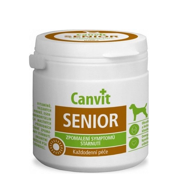 Canvit Senior - vitaminski pripravak protiv starenja za pse 100 tbl. / 100 g