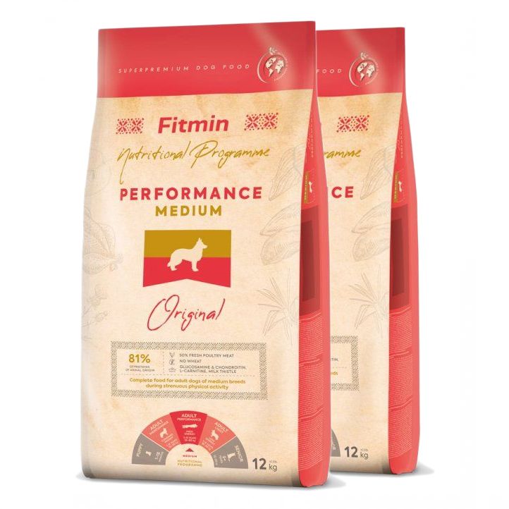 Fitmin Medium Performance 2 x 12 kg
