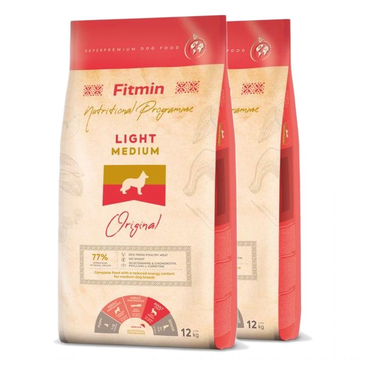 Fitmin Medium Light 2 x 12 kg