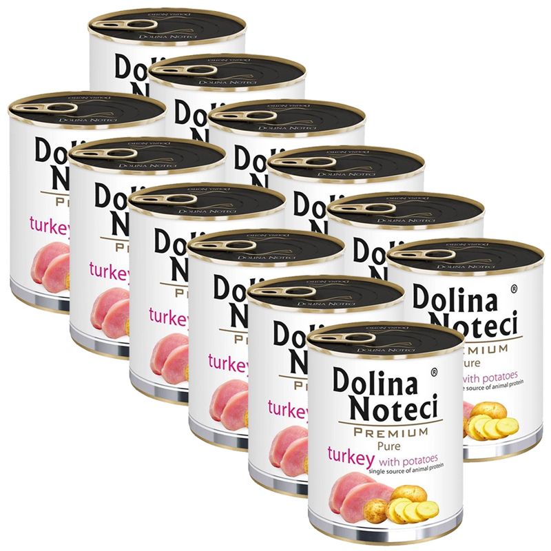 Dolina Noteci Premium Pure Turkey with Potatoes 12 x 800 g