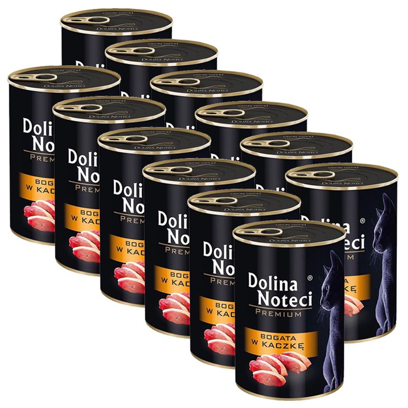 Dolina Noteci Premium Cat Rich in Duck 12 x 400 g