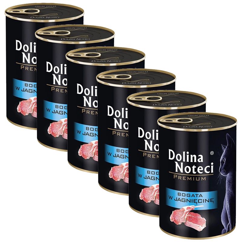 Dolina Noteci Premium Cat Rich in Lamb 6 x 400 g