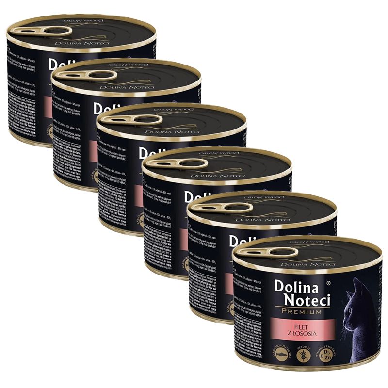 Dolina Noteci Premium Cat Fillet from Salmon 6 x 185 g