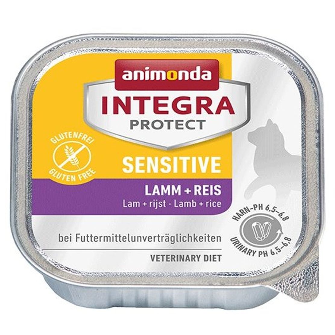 Animonda Integra Protect Cat Sensitive - janjetina s rižom 100 g