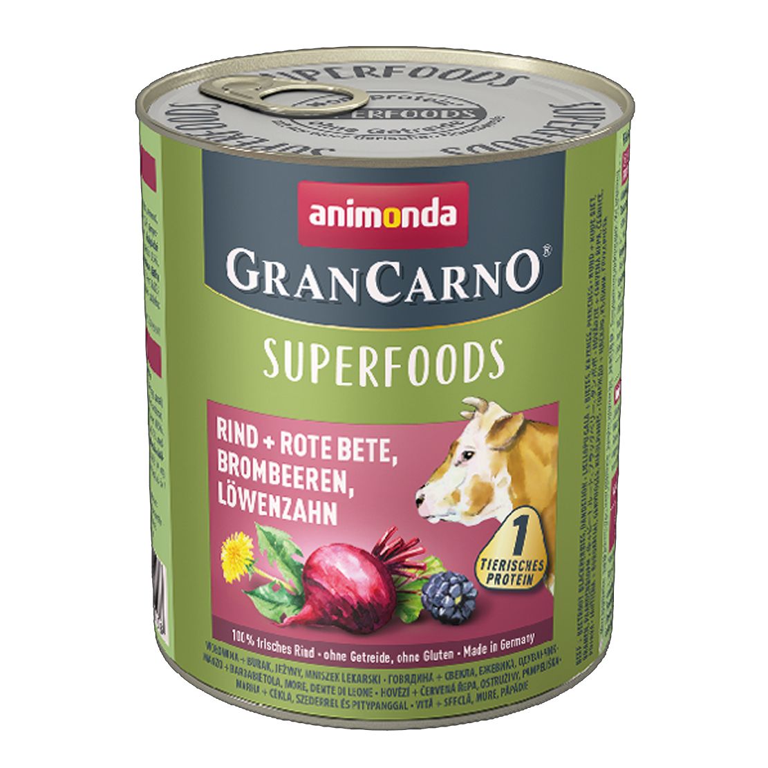 Animonda GranCarno Superfoods - govedina + crvena repa 800 g