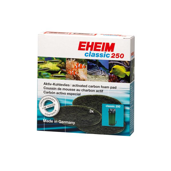 EHEIM filtar s aktivnim ugljenom za filter Classic 250 (2213) - 3 kom