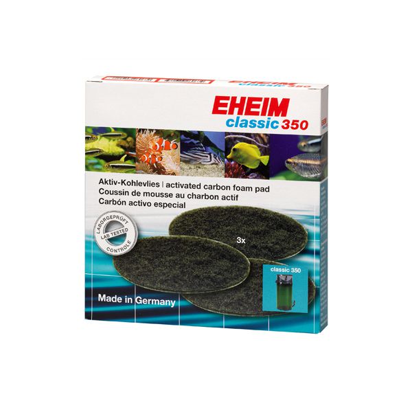 EHEIM filtar s aktivnim ugljenom za filter Classic 350 (2215) - 3 kom