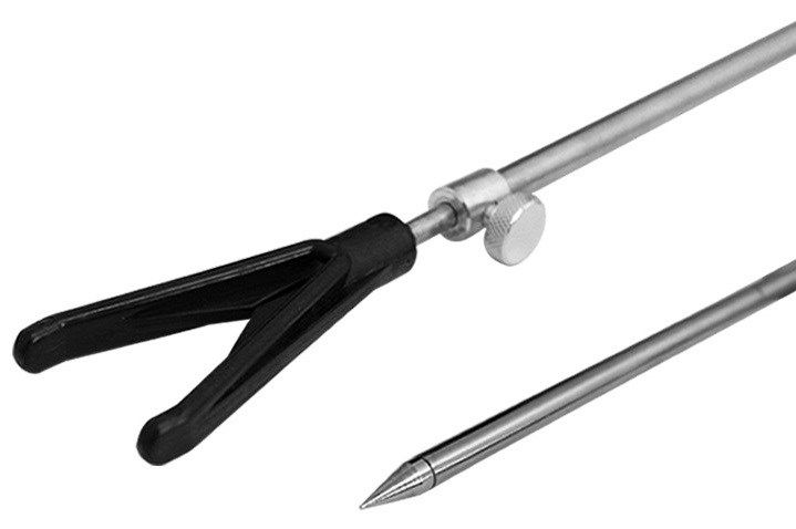 Delphin Bankstick s držacem / prednji 60-100cm