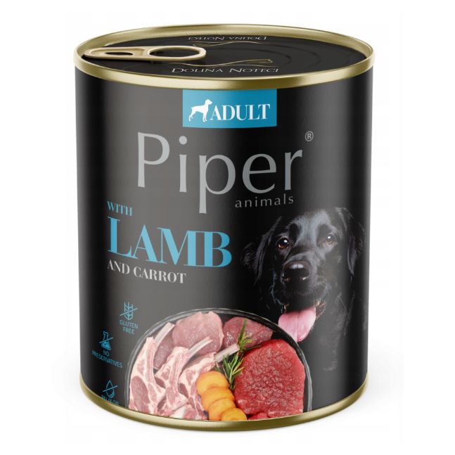 Konzerve Piper Adult s janjetinom i mrkvom 800 g