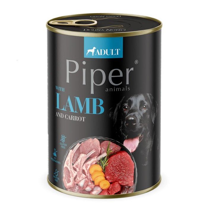 Konzerve Piper Adult s janjetinom i mrkvom 400 g