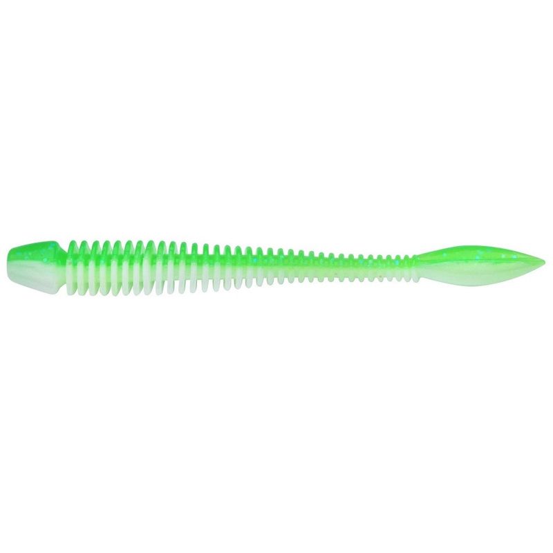 Berkley Gumena Varalica PowerBait Power Flail Green White 7cm 10kom