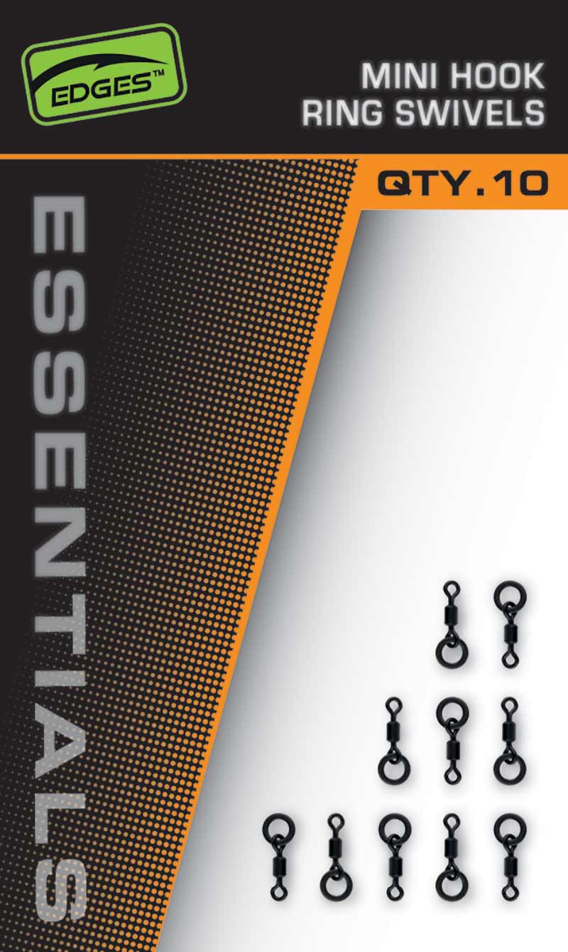 Fox Edges Mini Hook Ring Swivels 10 kom