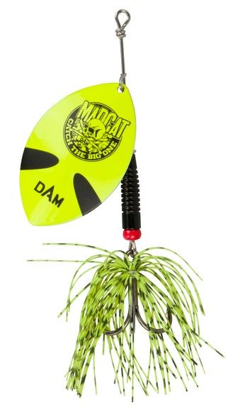 MADCAT Big Blade Spinner 3/0 55g Sinking FLUO YELLOW