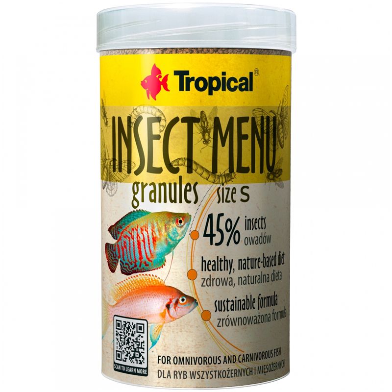 TROPICAL Insect Menu Granule S 250ml/135g