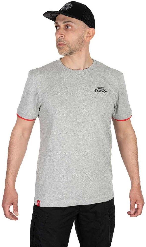 Fox Rage Majica Voyager Tee Light Grey XXXL