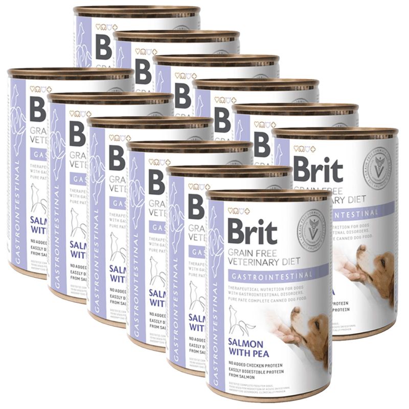 Brit Veterinary Diets GF dog Gastrointestinal 12 x 400 g