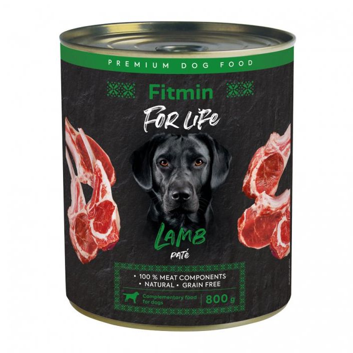 Konzerva Fitmin For Life JAGNJE pašteta 800 g