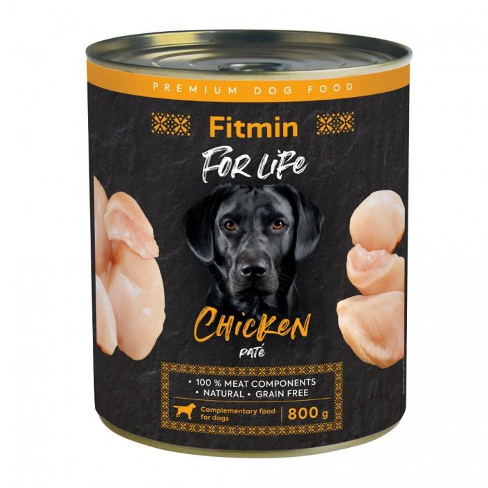 Konzerva Fitmin For Life PILEĆI pašteta 800 g