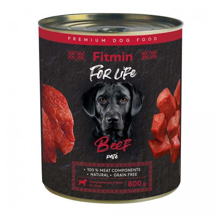 Konzerva Fitmin For Life GOVEDINA pašteta 800 g