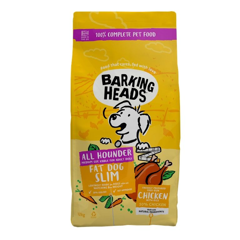 Barking Heads All Hounder Fat Dog Slim Chicken 12 kg