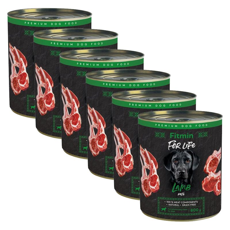 Konzerva Fitmin For Life JAGNJE pašteta 6 x 800 g