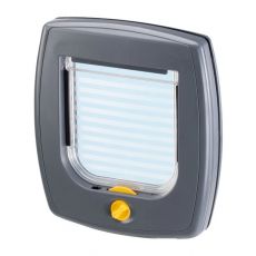 Vrata za mačke i pse Ferplast SWING 3 - siva