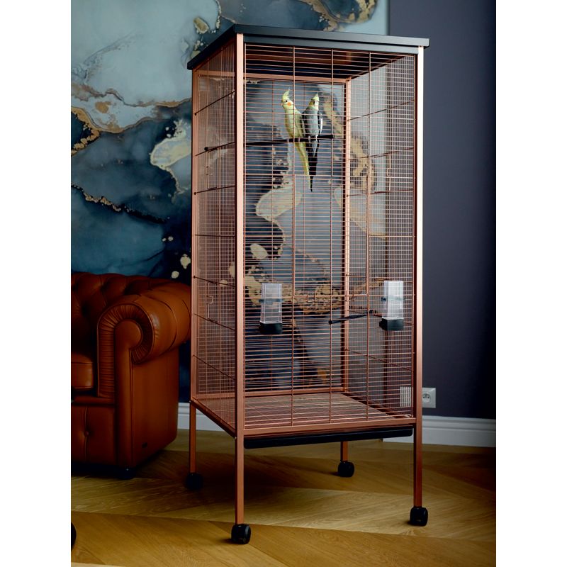 Kavez za ptice Big Bird Cage Industrial - 60 x 60 x 151,5 cm
